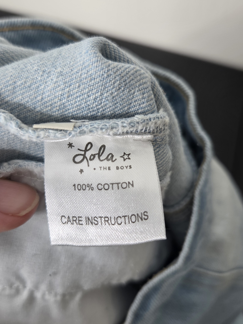 Lola + The Boys Denim Love Jacket - Picture 5 of 5